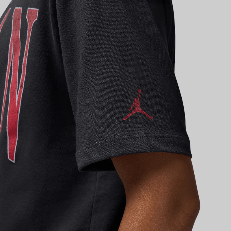 Heritage T-Shirt - Off Noir/Gym Red - Image 4