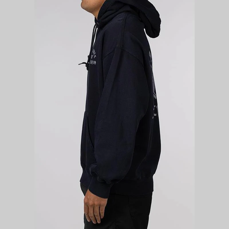 Hooded Class Of 89 Sweat - Dark Navy/White - Image 4