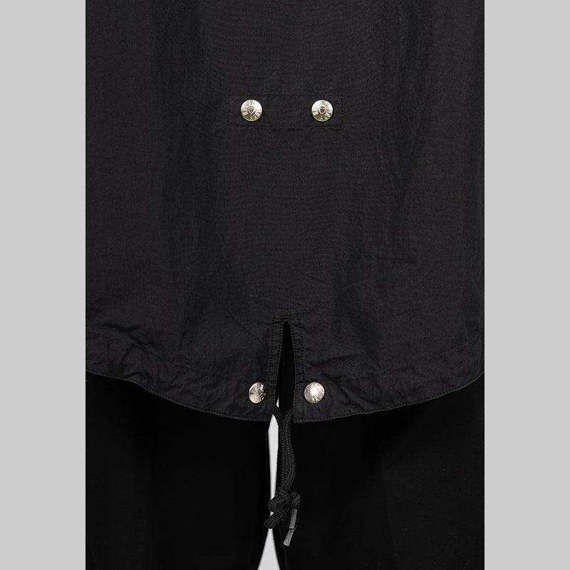 Hooded Coat - Black - Image 10