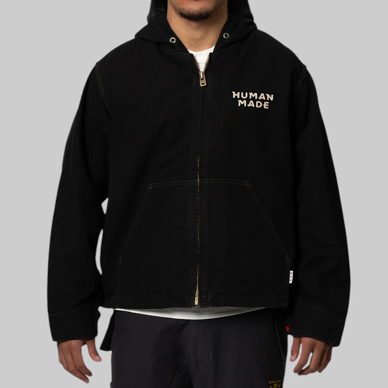 Hooded Jacket - Black