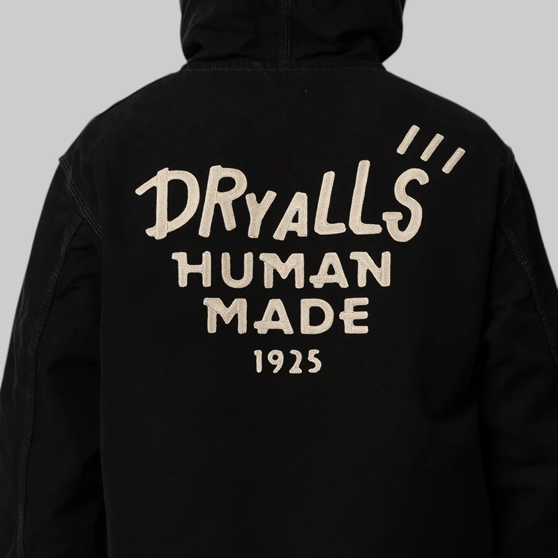 Hooded Jacket - Black - Image 5