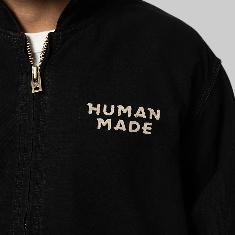 Hooded Jacket - Black - Image 6