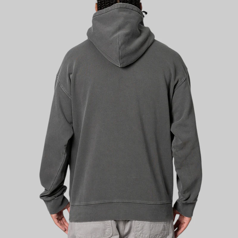 Hooded Nelson Sweat - Graphite Garment Dyed - Image 4