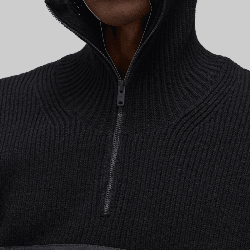 Hooded Vest - Black - Image 2