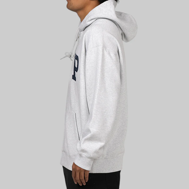 WIP Sweat Hoodie - Ash Heather Stone Washed - Image 3