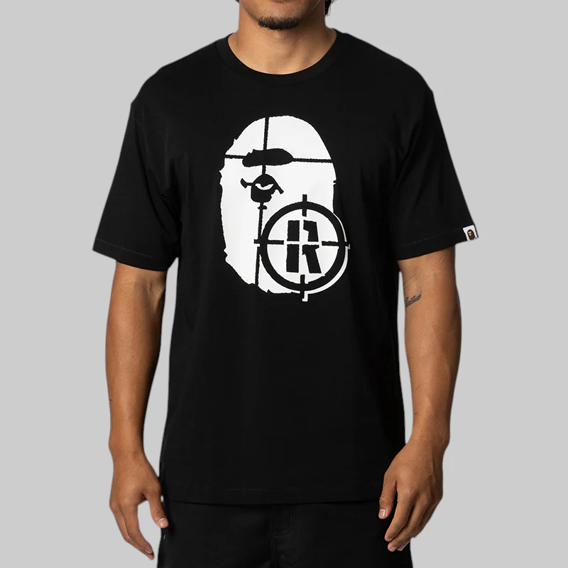 Hunting Ape Head T-Shirt - Black