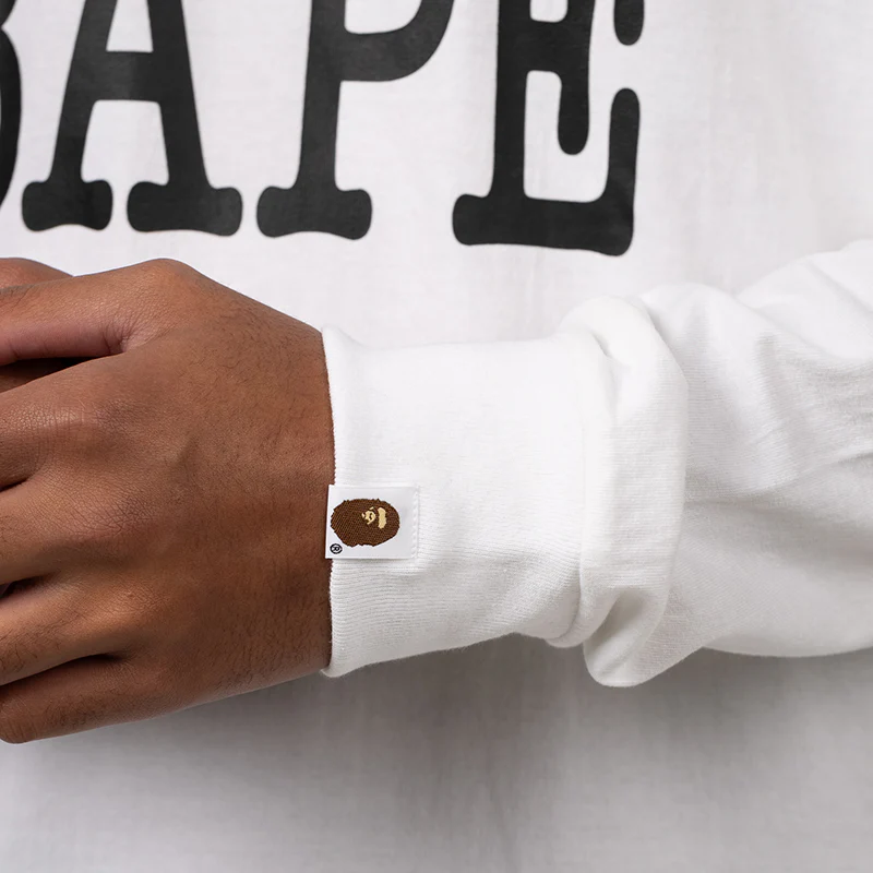I Love Bape Long Sleeve - White - Image 4
