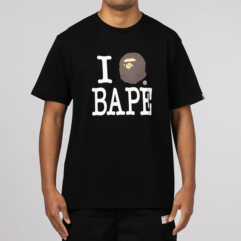 I Love Bape T-Shirt - Black