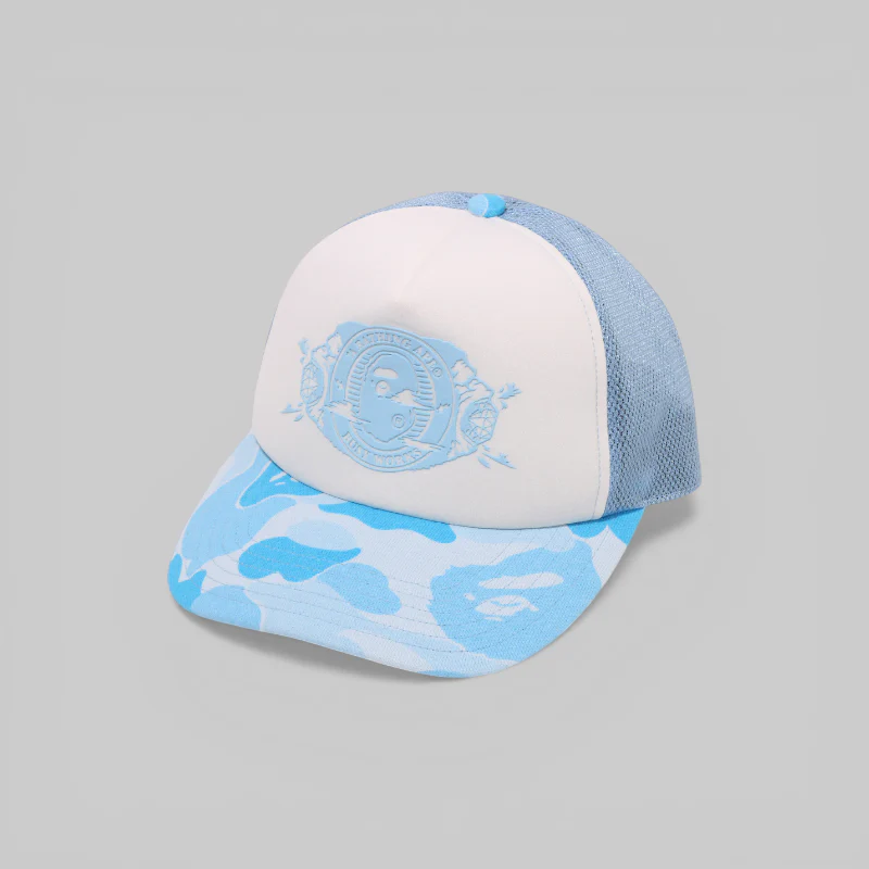 Icy Bape Mesh Cap - Sax