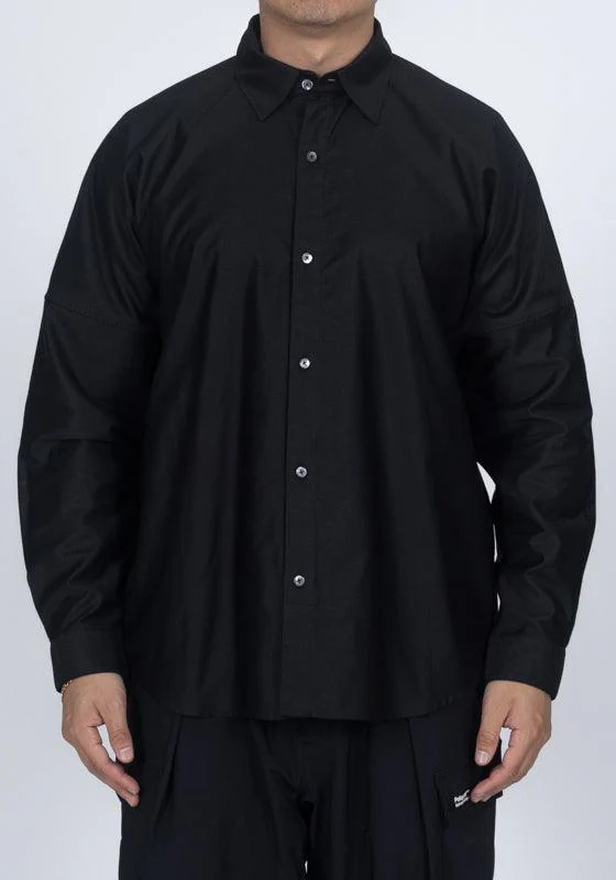 In-Out Packable Pocket Shirt - Black