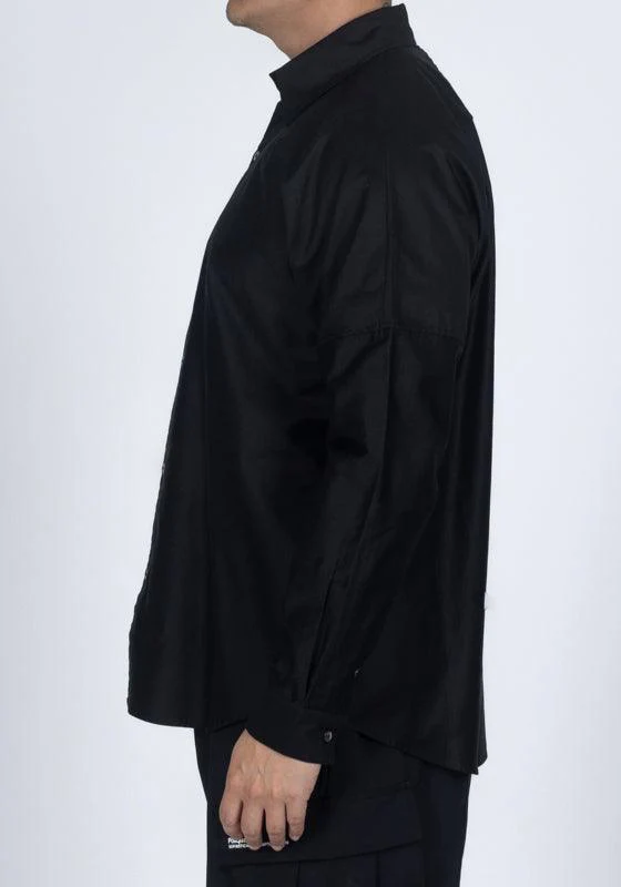 In-Out Packable Pocket Shirt - Black - Image 5