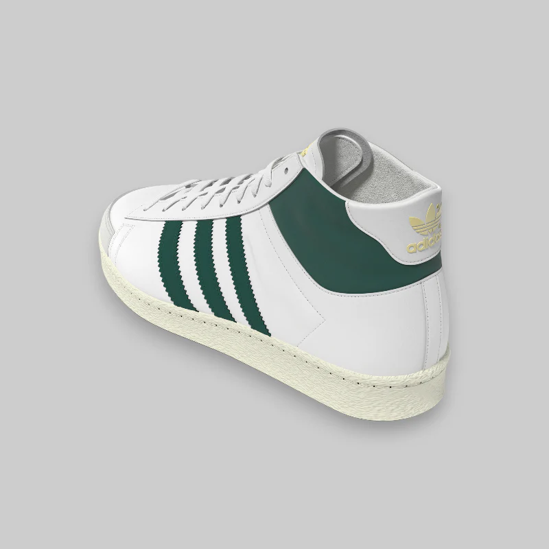 Jabbar Hi - White/Collegiate Green - Image 4