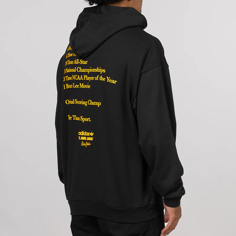 Jabbar Hoodie - Black/Bold Gold - Image 4