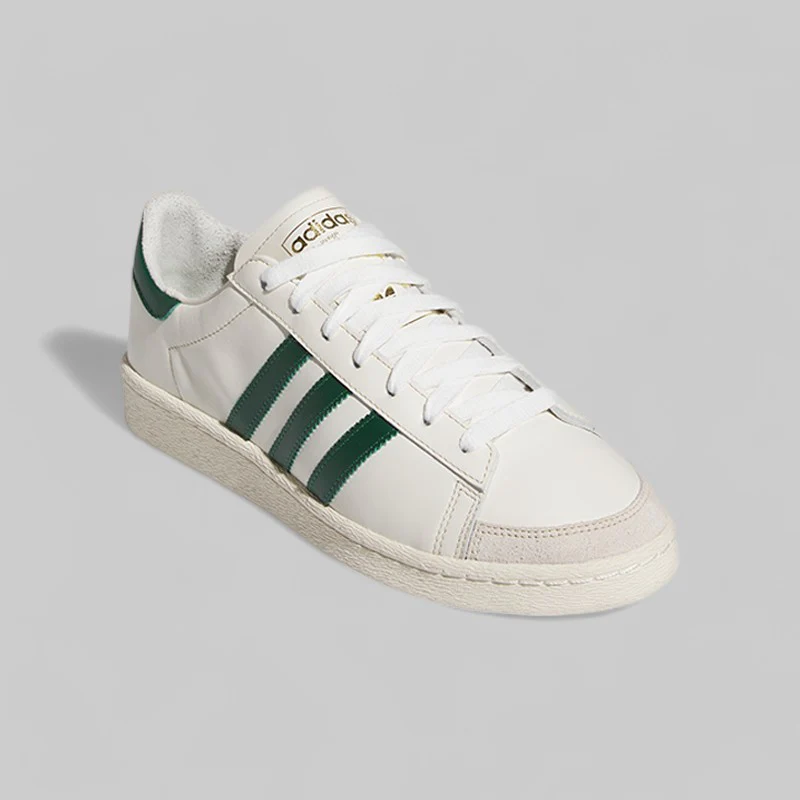 Jabbar Low - Off White/Dark Green - Image 4
