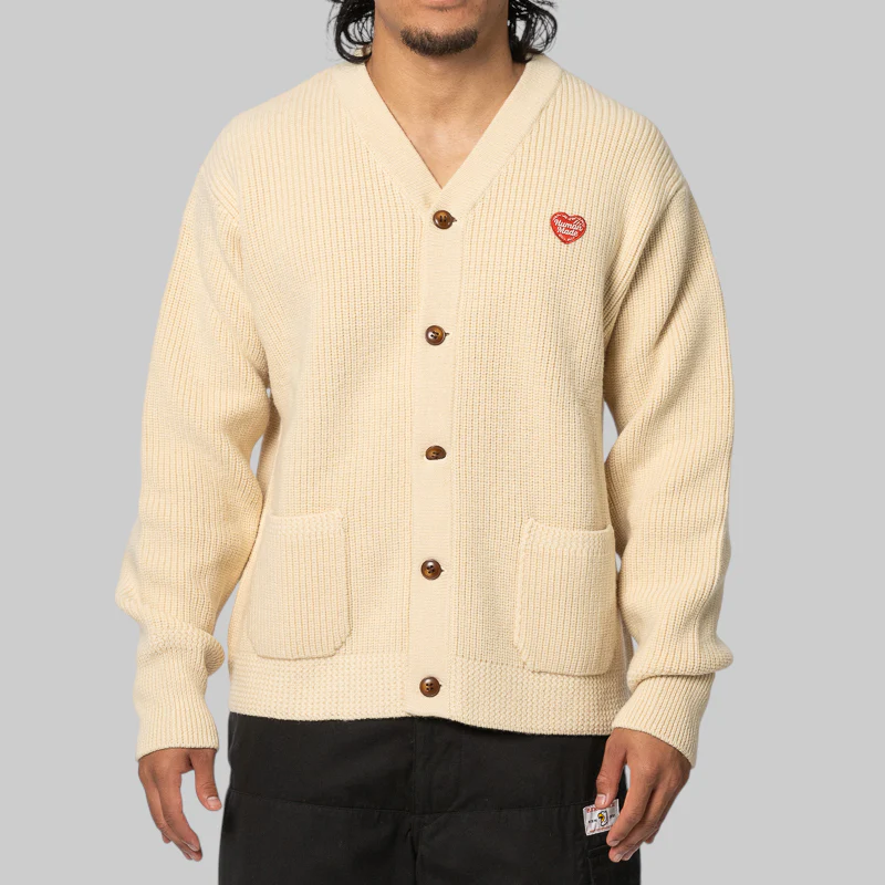 Knit Cardigan (removable collar)