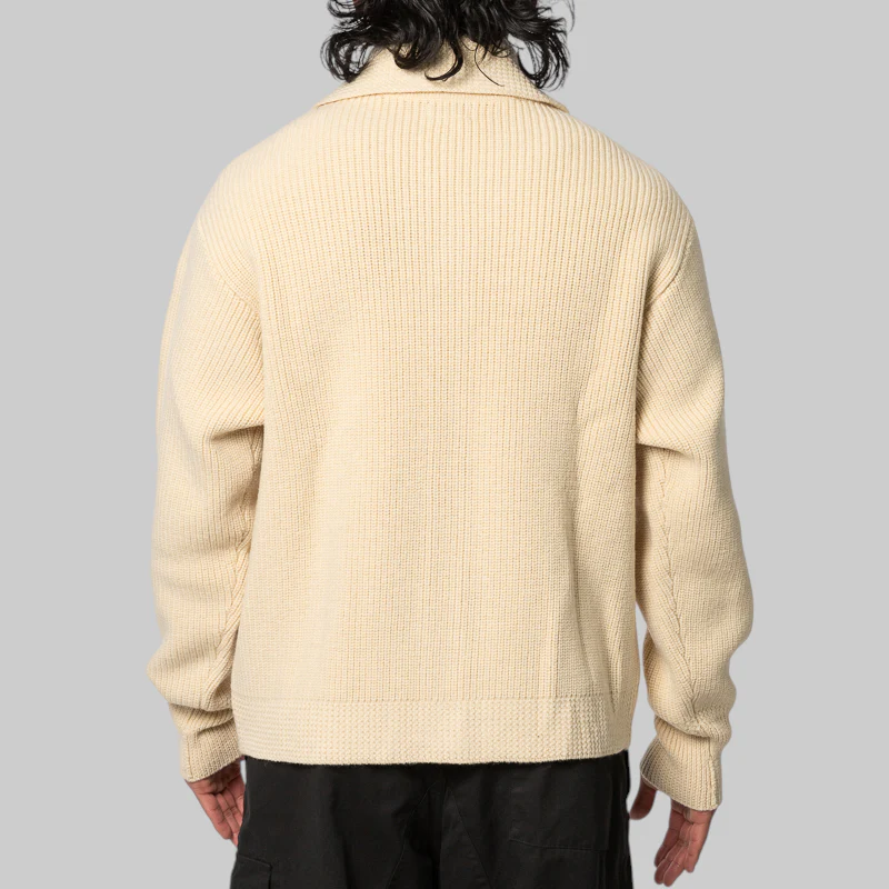 Knit Cardigan (removable collar) - Image 2
