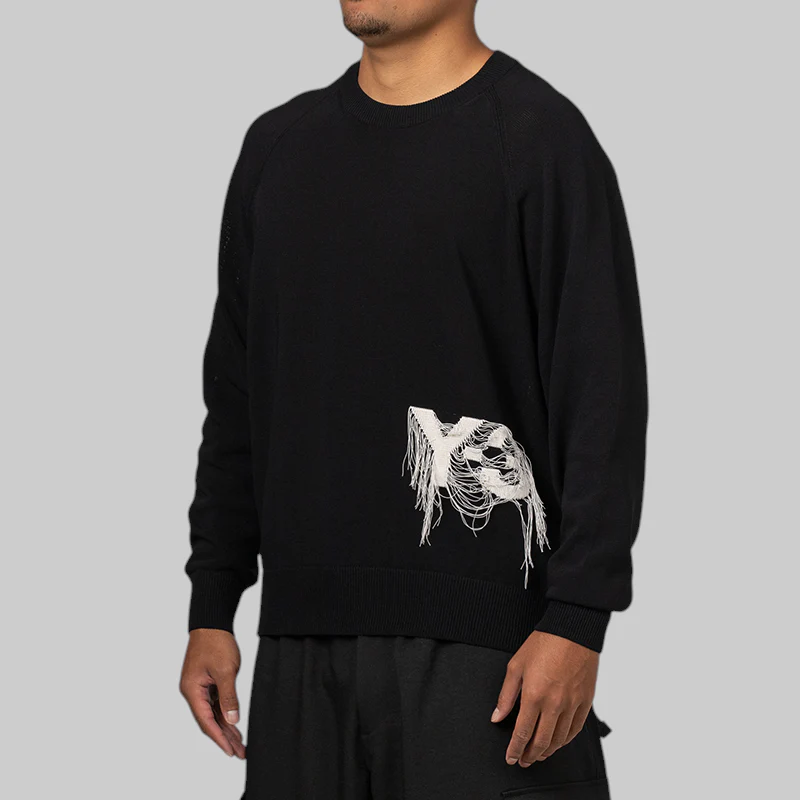 Knit Crew - Black - Image 2