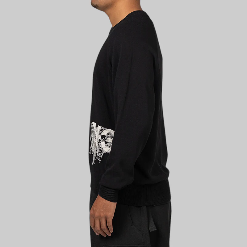 Knit Crew - Black - Image 3