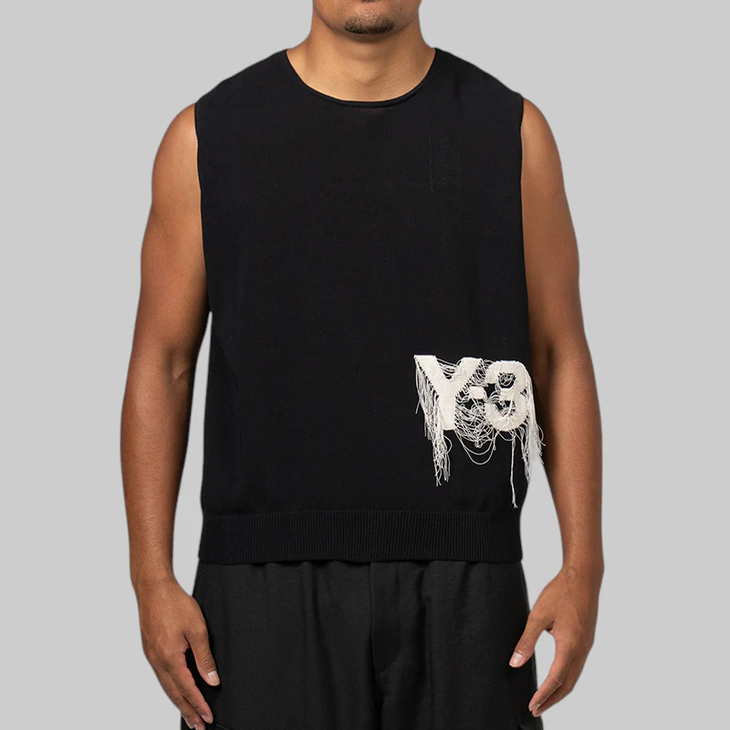 Knit Vest - Black