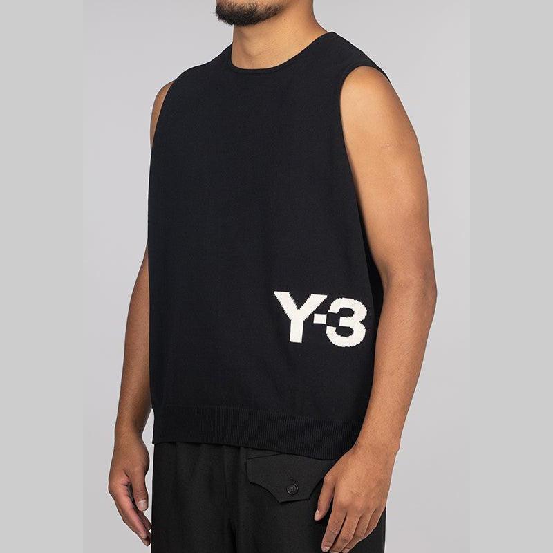 Knit Vest - Black - Image 2