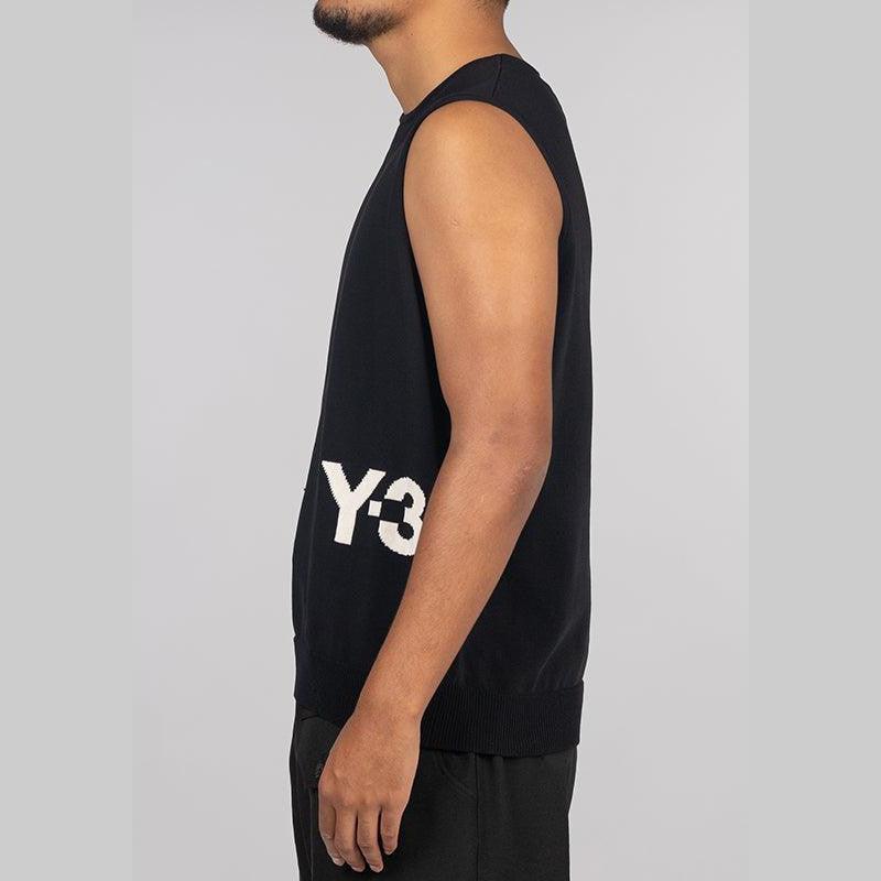Knit Vest - Black - Image 3