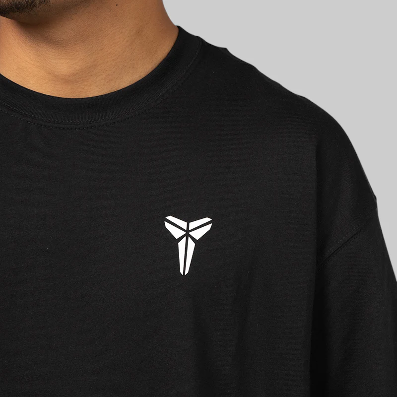 Kobe Basketball T-Shirt - Black/White - Image 4