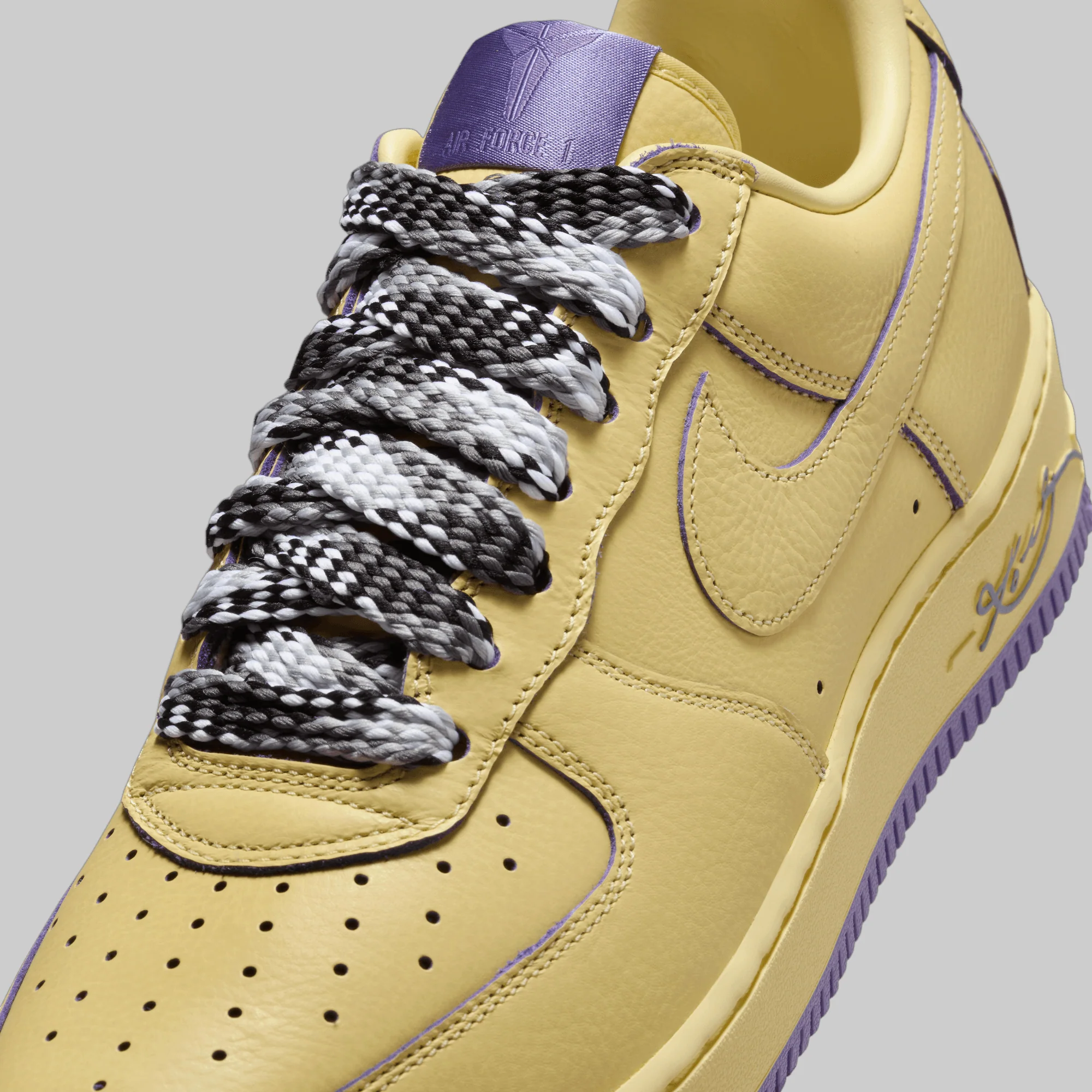 Kobe Bryant Air Force 1 Low Protro - Soft Yellow - Image 7