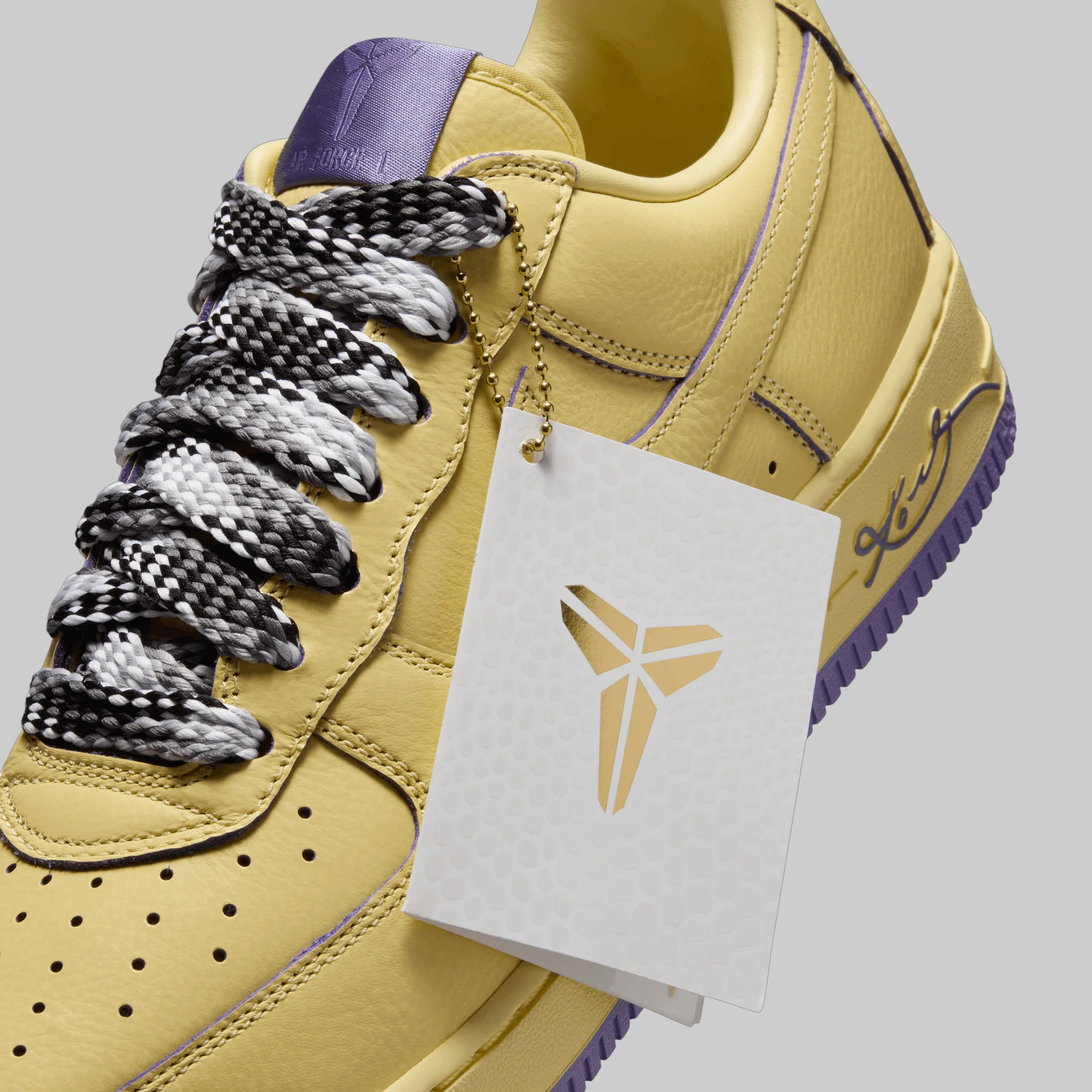 Kobe Bryant Air Force 1 Low Protro - Soft Yellow - Image 9