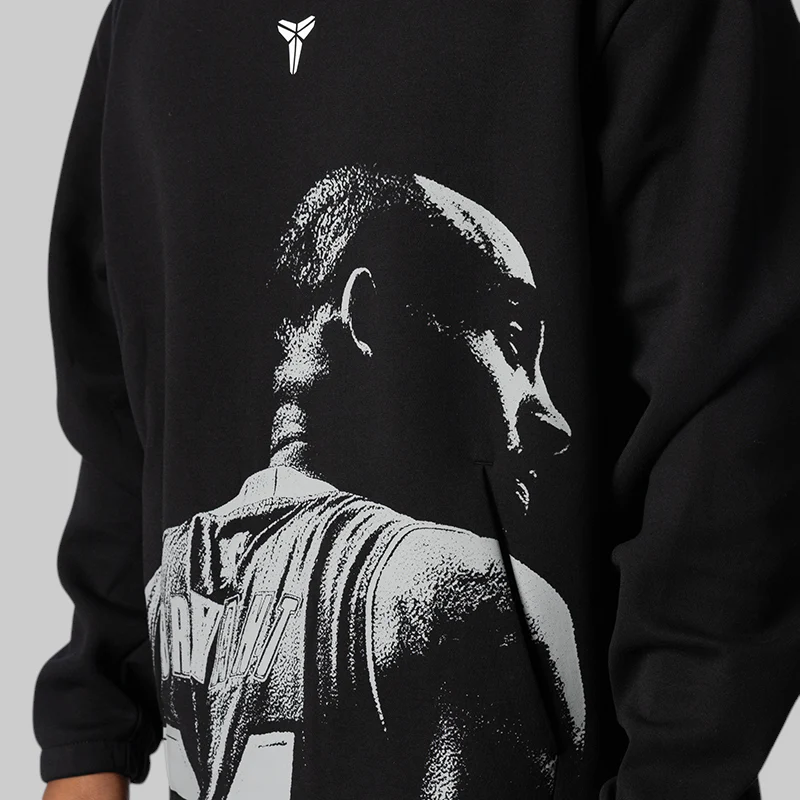 Kobe Dri-FIT Fleece Hoodie - Black - Image 7