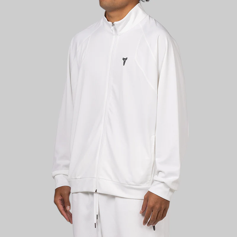 Kobe Dri-FIT Fundamental Jacket - White/Black - Image 2
