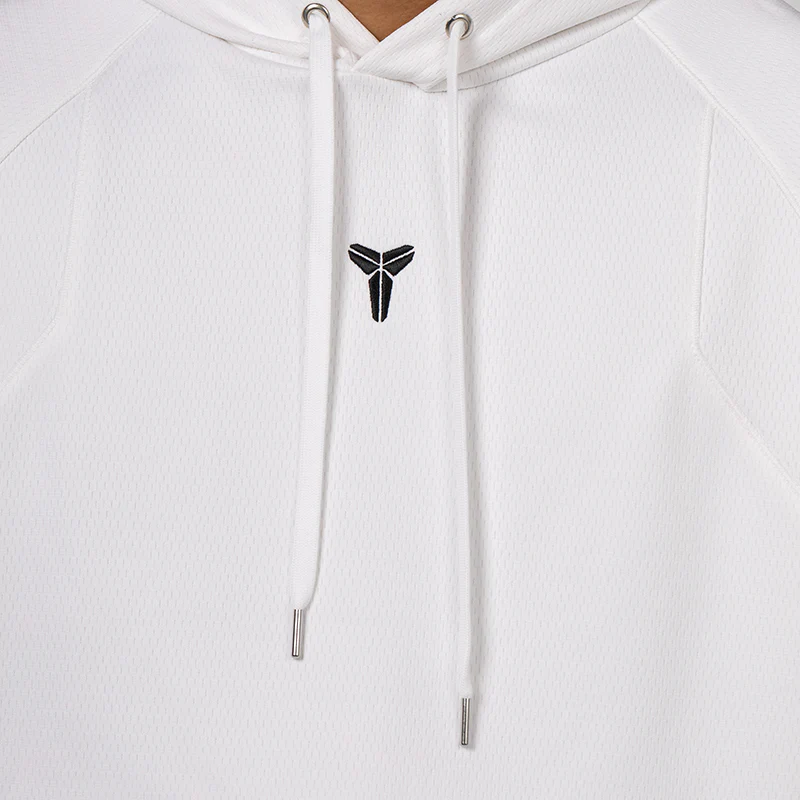 Kobe Therma-FIT Fundamental Hoodie - White/Black - Image 6