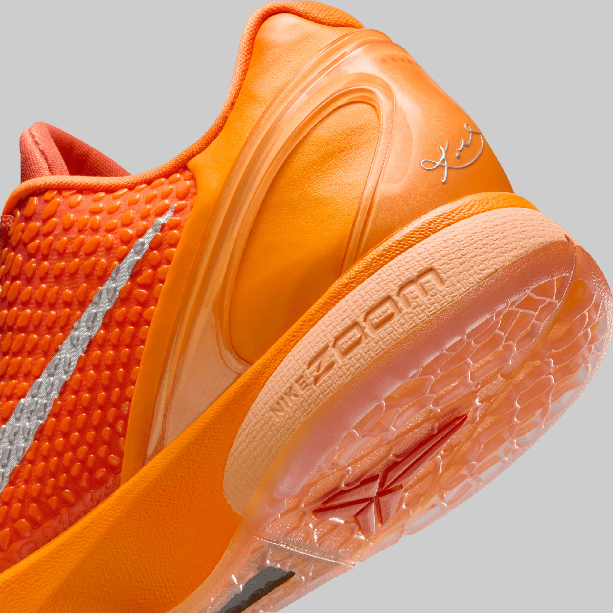 Kobe VI Protro WNBA - Total Orange/Metallic Silver - Image 4