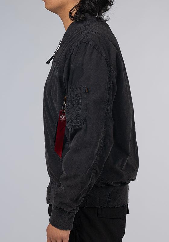 L-2B Rip And Repair Flight Jacket - Black - Image 3