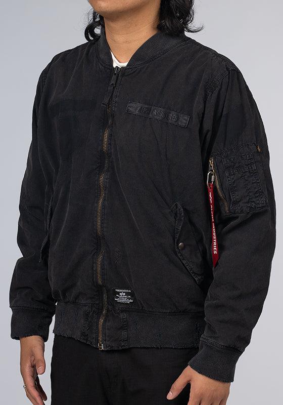 L-2B Rip And Repair Flight Jacket - Black - Image 4