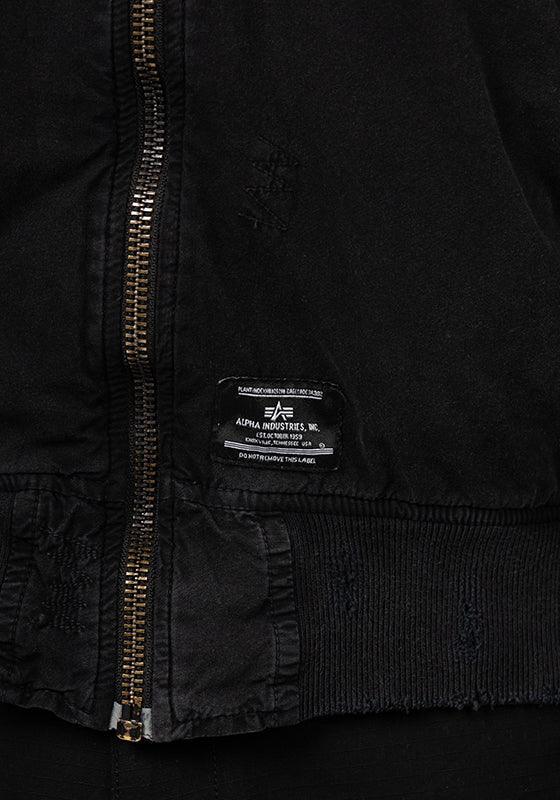 L-2B Rip And Repair Flight Jacket - Black - Image 5