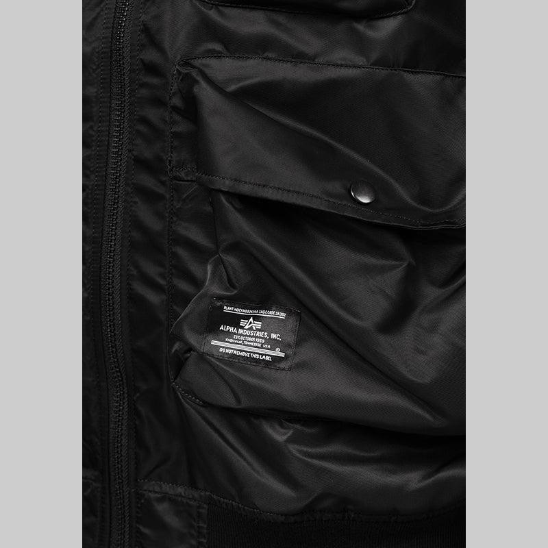 L-2B Short Sleeve Flight Jacket - Black - Image 5