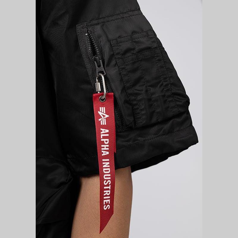 L-2B Short Sleeve Flight Jacket - Black - Image 6