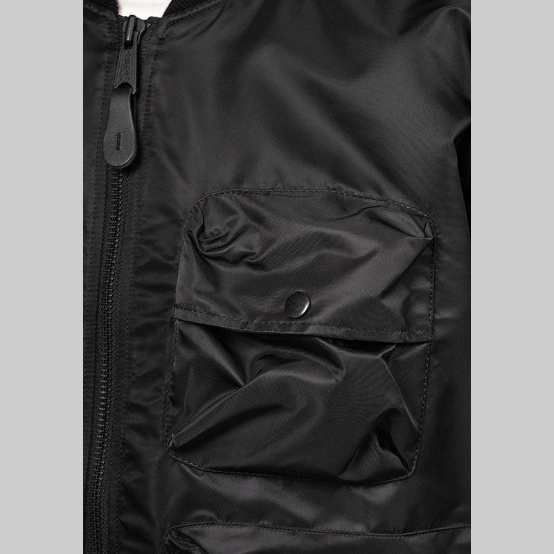 L-2B Short Sleeve Flight Jacket - Black - Image 7