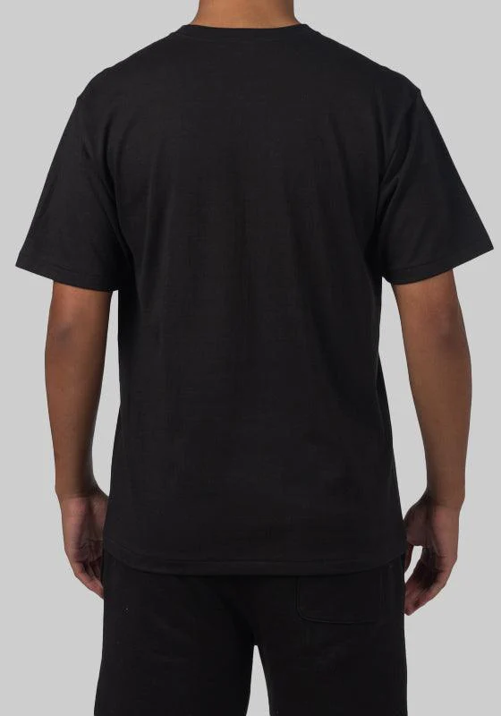 Layered Line Camo NYC Logo T-Shirt - Black/Beige - Image 2