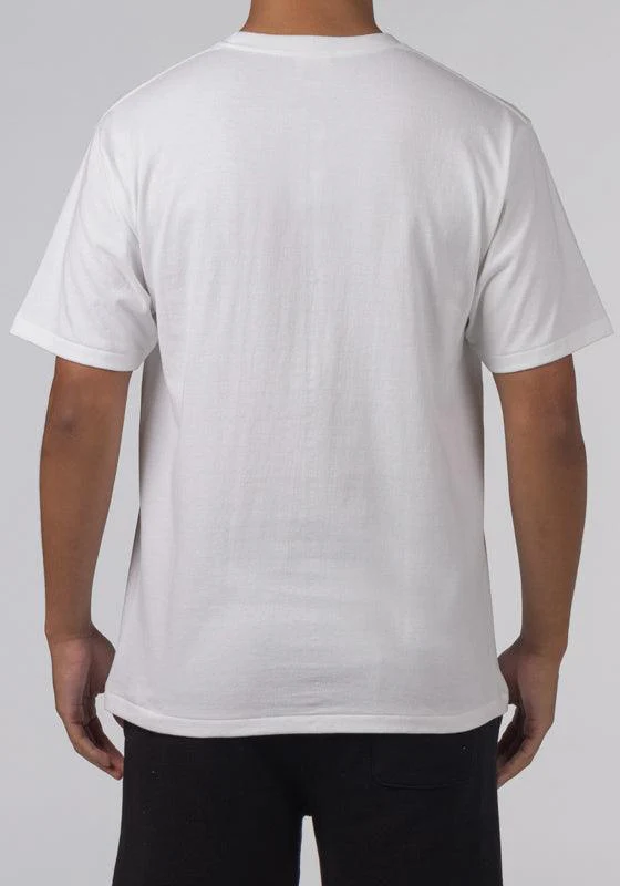 Layered Line Camo NYC Logo T-Shirt - White/Black - Image 2
