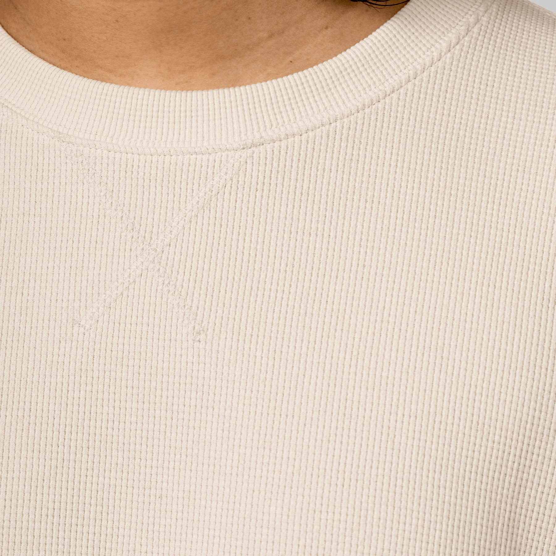 LFS Waffle T-Shirt - Smoked Sand - Image 4