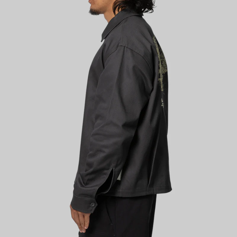 Life Field Jacket - Anthracite/Light Khaki - Image 4