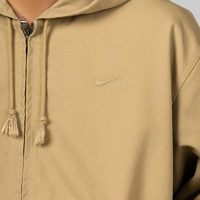 Life Full Zip SASHIKO Jacket - Parachute Beige - Image 6