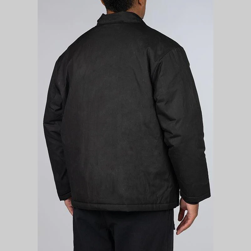 Life Waxed Canvas Work Jacket - Black - Image 5