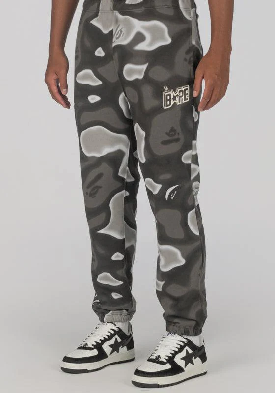 Liquid Camo Bape Sta Sweatpant - Black
