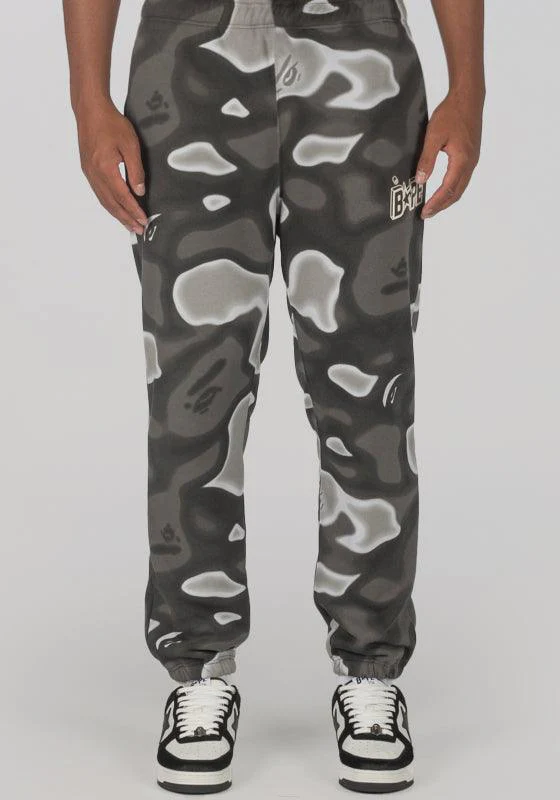 Liquid Camo Bape Sta Sweatpant - Black - Image 4