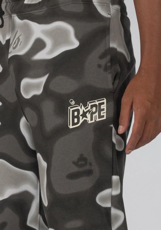 Liquid Camo Bape Sta Sweatpant - Black - Image 6