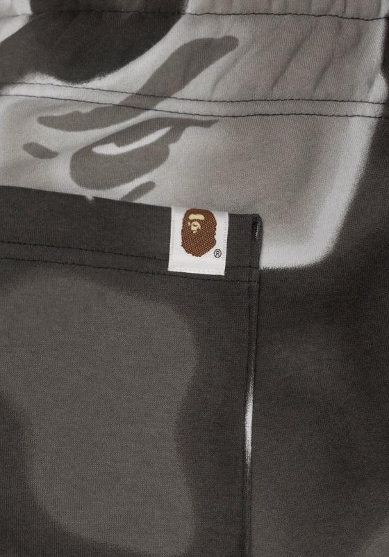 Liquid Camo Bape Sta Sweatpant - Black - Image 7