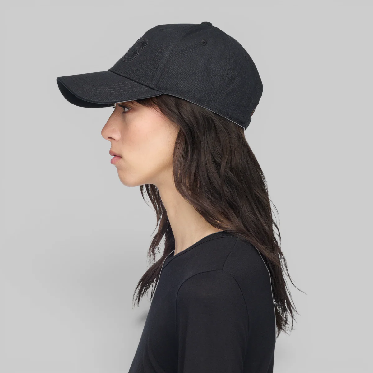 Logo Cap - Black - Image 5