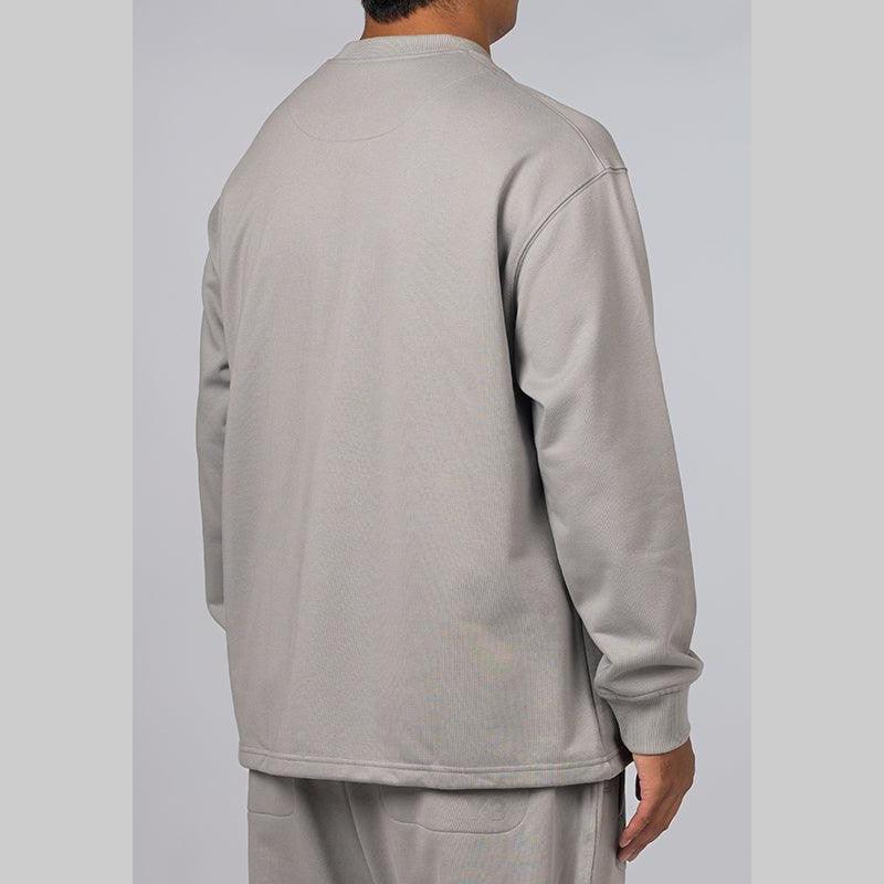 Logo Crew - Charcoal Solid Grey - Image 5